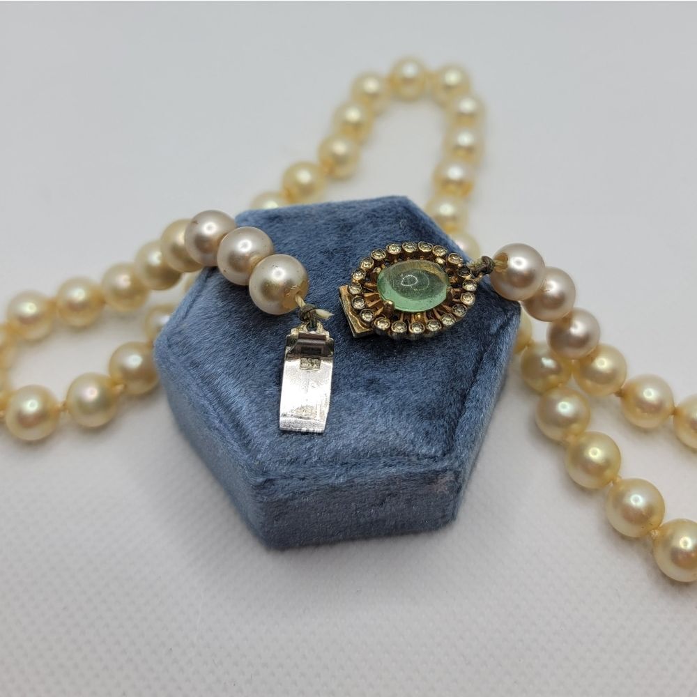 JOSEPH MAZER Vintage Faux Pearl Necklace - Picture 9 of 9